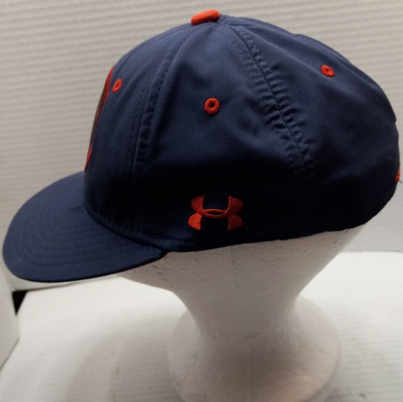 Marvel Under Armour Captain America Avengers Blue SM 8 in x 6 1/2 Adjustable Cap - Picture 6 of 9